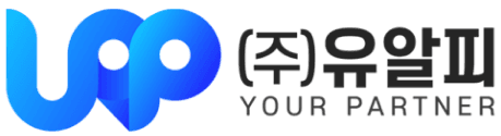 URP 심볼과 워드마크를 가로로 배치한 시그니처